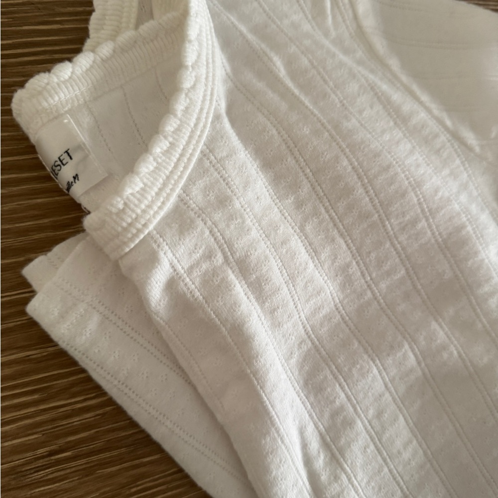 Leset Pointelle Tee